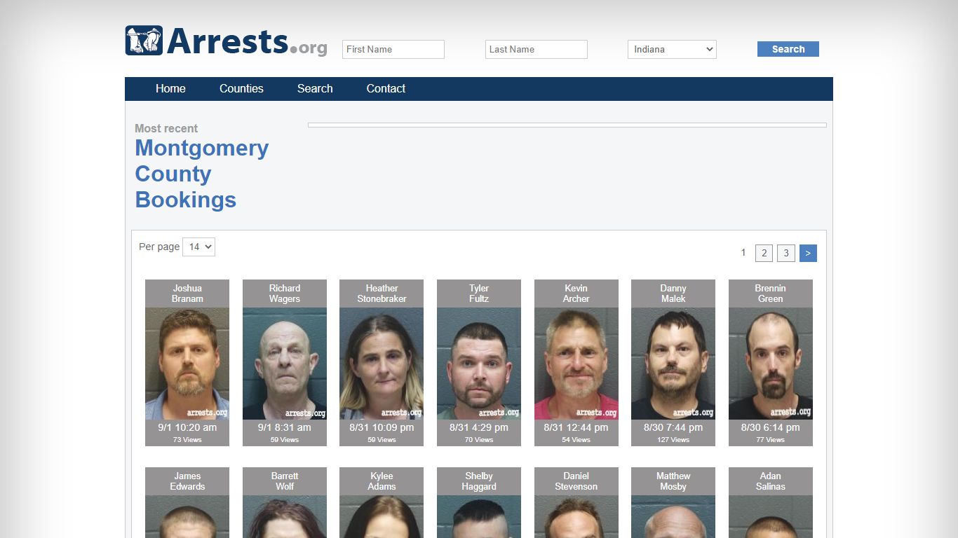 Montgomery County Arrests and Inmate Search